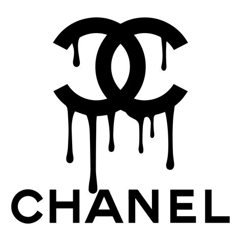 chanel logo print fabric|dripping chanel logo.